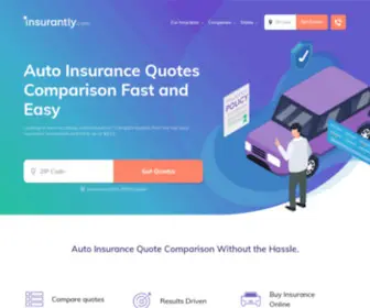 Insurantly.com(Insurantly) Screenshot