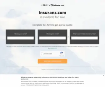 Insuranz.com(Michael Winheld Associates Insurance) Screenshot