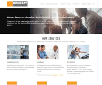 Insuraty.com(Insuraty I Employee Benefits) Screenshot