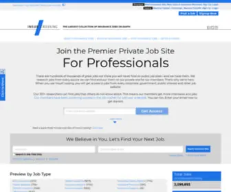Insurcrossing.com(Insurance Jobs) Screenshot