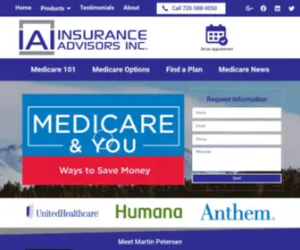 Insureadvinc.com(Insurance Advisors INC) Screenshot