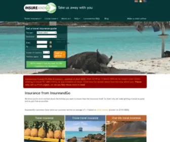 Insureandgo.com(Travel insurance) Screenshot
