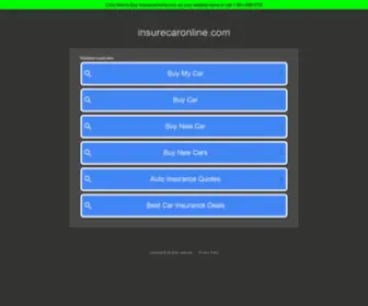Insurecaronline.com(Insurecaronline) Screenshot