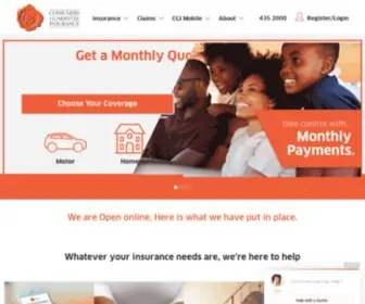 InsurecGi.com(Motor Insurance) Screenshot