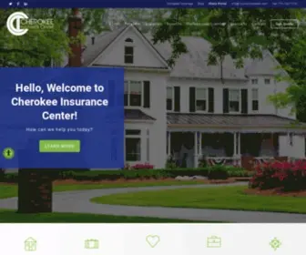 Insurecherokee.com(Cherokee Insurance Center) Screenshot
