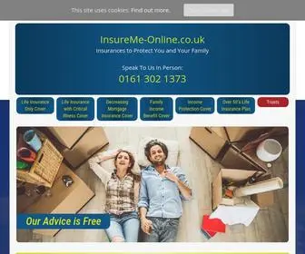 Insureme-Online.co.uk(Life Insurance Cover) Screenshot