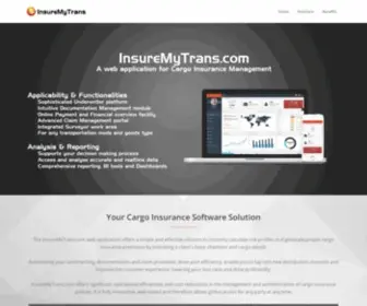 Insuremytrans.com(InsureMyTrans) Screenshot