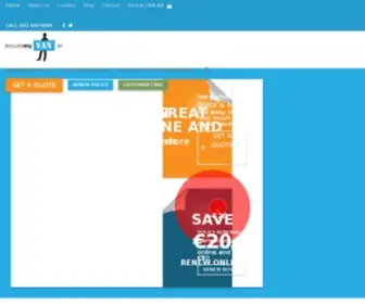 Insuremyvan.ie(Van Insurance Ireland) Screenshot