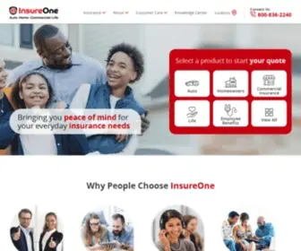 Insureone.com(Quality Insurance for Auto) Screenshot