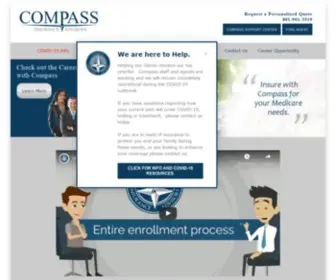 Insurewithcompass.com(Compass Insurance Advisors) Screenshot