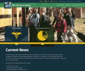 Insurewithenv.com(ENV Insurance Companies) Screenshot