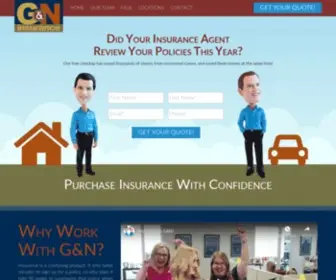 Insurewithgn.com(Auto & Home Insurance for MA and New England) Screenshot