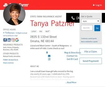 Insurewithtanya.com(State Farm Insurance Agent Tanya Patzner in Omaha NE) Screenshot