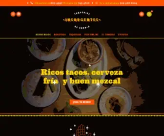 Insurgentes.com.co(Taco Bar) Screenshot