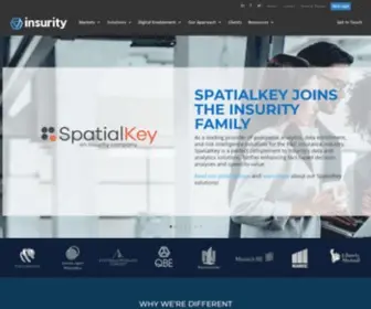 Insurity.com(P&C Insurance Software Solutions) Screenshot