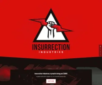 Insurrectionindustries.com(Insurrection Industries) Screenshot