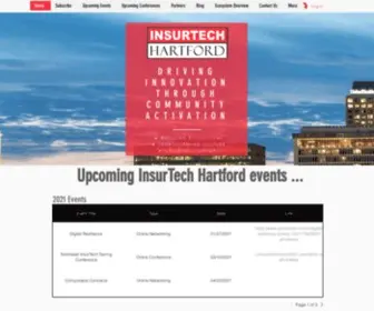 Insurtechhartford.com(InsurTech Hartford) Screenshot