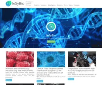 Insybio.com(Intelligent Systems Biology) Screenshot