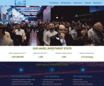 Insyncangels.com(InSync Angel Network) Screenshot