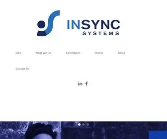 Insyncsystems.ca(InSync Systems) Screenshot