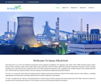 Insyselectrical.in(Insys Electrical & Controls) Screenshot