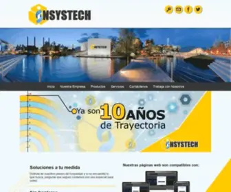 Insystech.com.ve(Bienvenidos a INSYSTECH) Screenshot