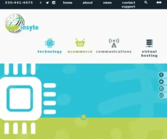 Insytecg.com(Technology Consulting) Screenshot