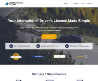 INT-Drive.org(International Driver's License) Screenshot