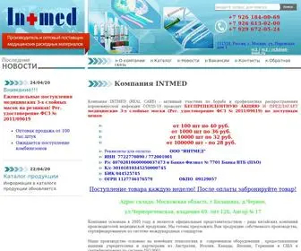 INT-Med.ru(Компания INTMED (REAL CARE)) Screenshot