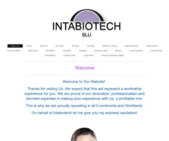 Intabiotech.com(INTABIOTECH SLU) Screenshot