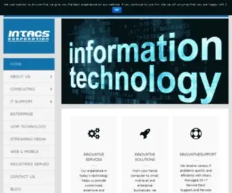 Intacs.com(Intacs Corporation) Screenshot