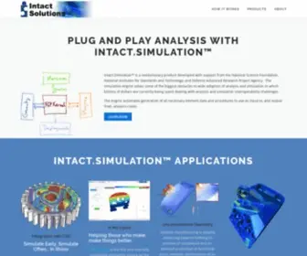 Intact-Solutions.com(Intact Solutions) Screenshot