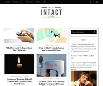 Intactearnings.com(intactearnings) Screenshot