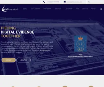 Intaforensics.com(The Cyber Security & Incident Response Experts) Screenshot