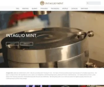 Intagliomint.com(Intaglio Mint) Screenshot