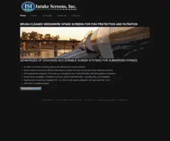 Intakescreensinc.com(Intake Screens) Screenshot