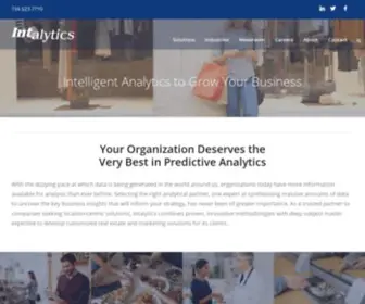 Intalytics.com(Predictive Analytics for Real Estate and Marketing) Screenshot