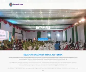 Intanali.com(INTAN ALI SEWA TENDA) Screenshot