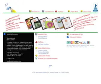 Intandem.com(In Tandem Design) Screenshot