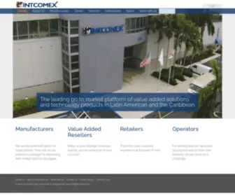 Intcomex.com(Intcomex Intcomex) Screenshot