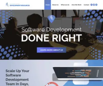 Intdevres.com(Quality Software Development Outsourcing) Screenshot