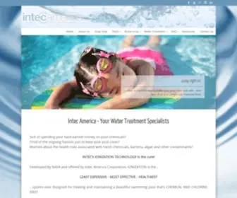 Intec-America.com(Copper Ionization Pool) Screenshot