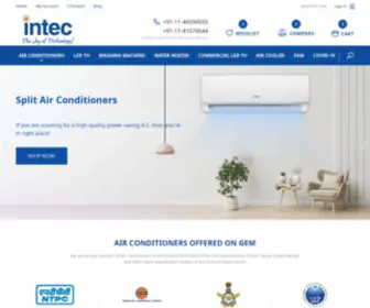 Intec.co.in(Intec Group) Screenshot