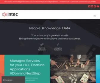 Intec.co.uk(Intec Systems) Screenshot