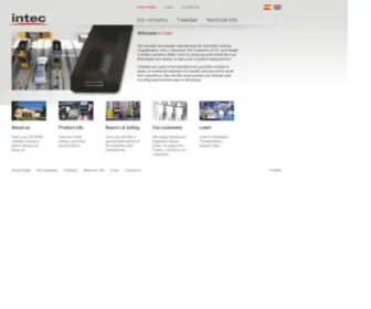 Intecar.com.ar(Intec Treadles) Screenshot