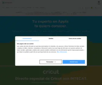 Intecat.com(Apple Premium Reseller) Screenshot