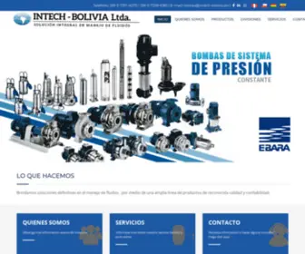 Intech-Bolivia.bo(INTECH BOLIVIA) Screenshot