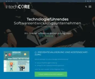 Intechcore.com(Intechcore) Screenshot