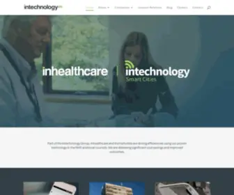 Intechnologyplc.com(InTechnology plc) Screenshot