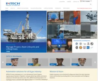 Intechww.com(INTECH Process Automation Inc) Screenshot